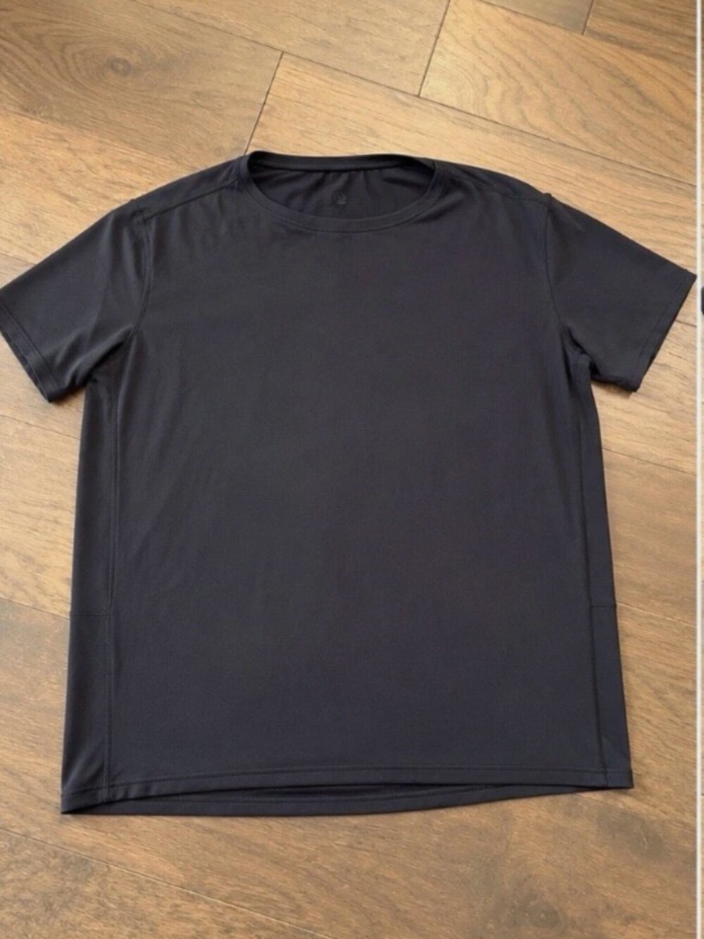 LULULEMON BACK IN ACTION BOATNECK OVERSIZED TOP BLACK SIZE 8